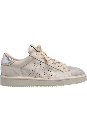 Panchic Sko, Dame, Hvid, 39 EU, Læder, Hvide Sneakers til Kvinder Komfort Design