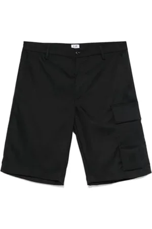 C.P. Company Shorts, Herre, Sort, 2XL, Uld, Sorte Cargo Bermudashorts til Mænd