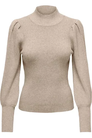 ONLY Strik, Dame, , M, Uld, Highneck Pullover Strik