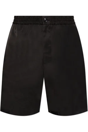 Ami Shorts, Herre, Sort, M, Bomuld, Shorts med logo på lommen