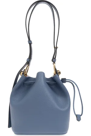 Furla Taske, Dame, Blå, ONE SIZE, Uld, Sfera Mini skuldertaske i spandstil