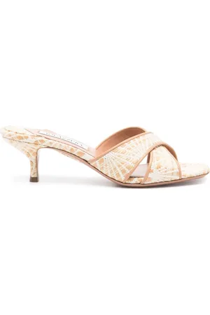 Aquazzura Sko, Dame, , 39 1/2 EU, Uld, Divine Mules til et stilfuldt look