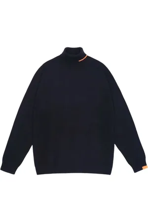 sunseeker Strik, Herre, Blå, XL, Uld, Uld Sweater