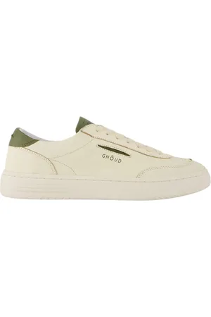 Ghoud Sko, Herre, Hvid, 40 EU, Læder, Hvide Sneakers Model Lido