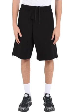 C.P. Company Shorts, Herre, Sort, XL, Bomuld, Bermuda Felpa Metropolis Serie