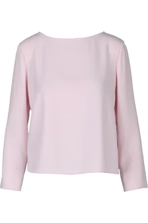 Emporio Armani Top, Dame, Lyserød, M, Polyester, Elegant bluse i polyester