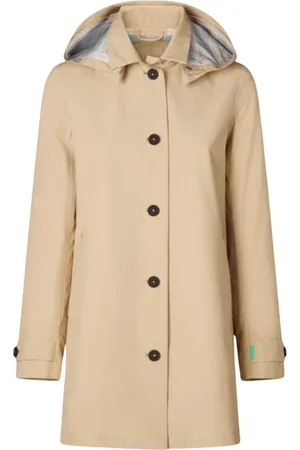 save the duck Frakke, Dame, , XL, Uld, Aftagelig hætte Trench Coat