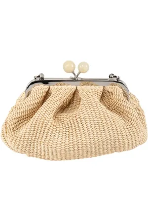Max Mara Taske, Dame, , ONE SIZE, Uld, Stilfuld taske