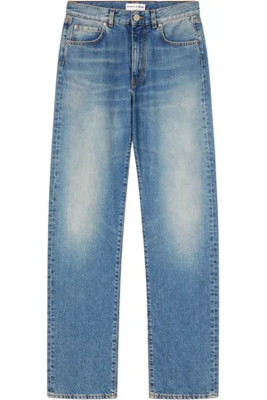 Pinko Jeans, Dame, Blå, W29, Denim, Vintage Loose Denim Bukser
