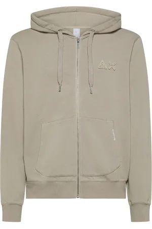 sun68 Sweathshirts & Hoodies, Herre, , XL, Bomuld, Vintage Broken Fleece Hoodie Zip