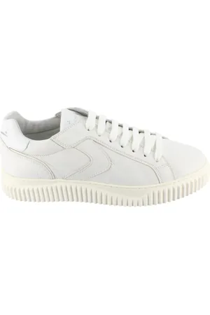 Voile blanche Sko, Dame, Hvid, 38 EU, Læder, Hvide Sneakers Mod.LIPARI