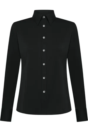 RRD Bluser & Skjorter, Dame, Sort, S, Sort Oxford Dame Skjorte