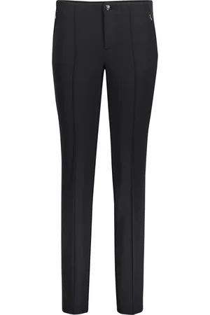 Mac Bukser, Dame, Sort, L, Slim Fit Bukser