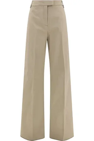 Thelatest Bukser, Dame, , M, Uld, Elegant Wide Leg Pants