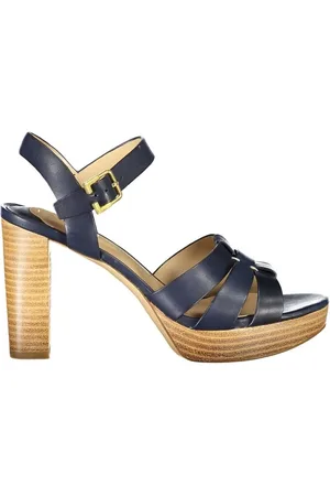 Ralph Lauren Sko, Dame, Sort, 40 EU, Læder, Blå læder sandal