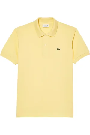 Lacoste Top, Herre, Gul, 3XL, Bomuld, Gul Polo Skjorte Model 1212