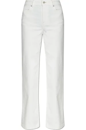 Paul Smith Jeans, Dame, Hvid, W26, Bomuld, Jeans med lige ben