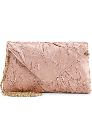 DRIES VAN NOTEN Taske, Dame, Lyserød, ONE SIZE, Uld, Stilfuld Skuldertaske