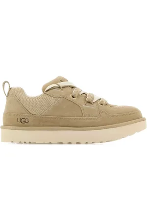 UGG Sko, Herre, , 43 EU, Suede, Sand Suede Lowmel Sneakers