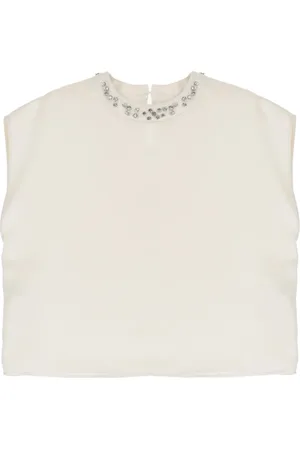 Imperial Bluser & Skjorter, Dame, Hvid, S, Polyester, Ærmeløs Tank Top