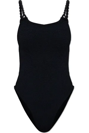 Hunza G Badetøj, Dame, Sort, ONE SIZE, Uld, Badedragt Camille