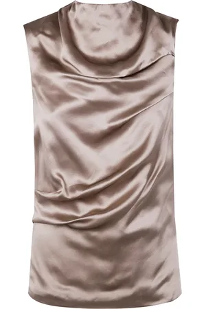 Entire Studios Top, Dame, Brun, M, Elegant Droop Tank til Moderne Look