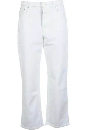 Fabiana Filippi Bukser, Dame, Hvid, XS, Bomuld, Elastan Jeans med 97% Bomuld
