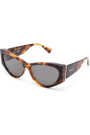 Max Mara Tilbehør, Dame, Brun, 58 MM, Tyl, Mm0132 56A Solbriller