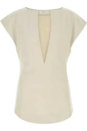Entire Studios Bluser & Skjorter, Dame, , M, Polyester, Dyb Vee Tank Top Strikvarer