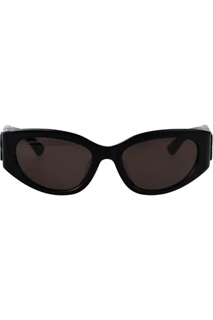 Balenciaga Tilbehør, Dame, Sort, 55 MM, Uld, Stilfulde solbriller Bb0324Sk