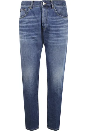 Dondup Jeans, Herre, Blå, W38, Denim, Denim 5-lomme Jeans