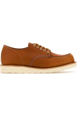 Red Wing Sko, Herre, Brun, 44 EU, Læder, Karamel Læder Snørestøvler
