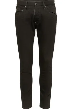 Dsquared2 Jeans, Herre, Sort, XL, Denim, Klassiske Denim Jeans til Mænd