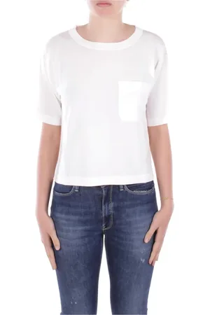 Max Mara Top, Dame, Hvid, M, Hvide T-shirts og Polos