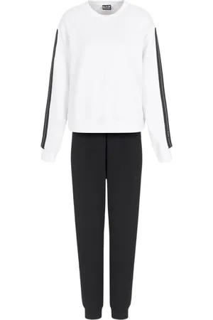Emporio Armani Sport, Dame, Flerfarvet, S, MultiColour Modal Stretch Jogger Kjole