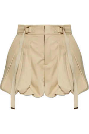 Chloé Shorts, Dame, , S, Bomuld, Plisserede shorts