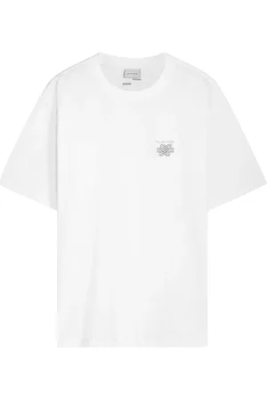 Filling pieces Top, Herre, Hvid, L, T-shirt Broderet Knude
