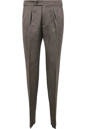 Incotex Bukser, Herre, Brun, 2XL, Slim Fit Bukser