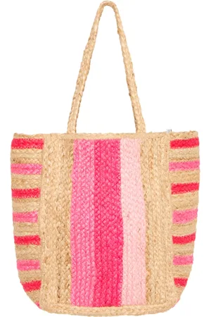 Ichi Taske, Dame, Flerfarvet, ONE SIZE, Uld, Stilfuld Geranium Taske Tilbehør