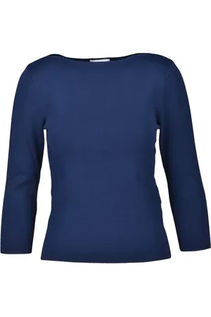 MARELLA Strik, Dame, Blå, S, Uld, Top