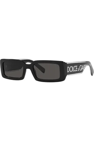 Dolce & Gabbana Tilbehør, unisex, Sort, 53 MM, Nylon, Mode Solbriller med Tredobbelt Injektionsteknologi