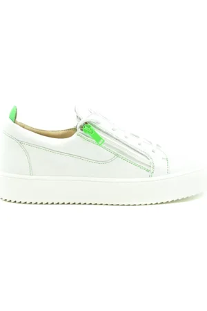 Giuseppe Zanotti Sko, Herre, Hvid, 41 EU, Uld, Stilfulde Sneakers til hverdagsbrug
