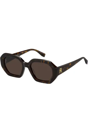 Tommy Hilfiger Tilbehør, Dame, Brun, 52 MM, Havana/ Solbriller TH 2155/S