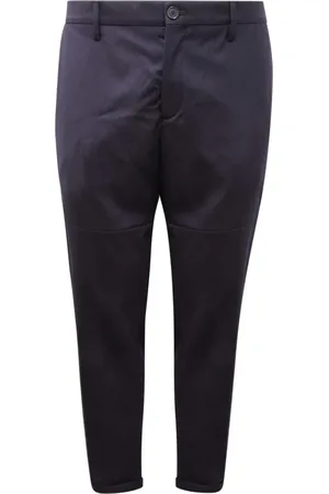 Patrizia Pepe Bukser, Herre, Blå, XL, Slim Fit Bukser Made in Italy