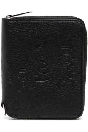 Paul Smith Tilbehør, Herre, Sort, ONE SIZE, Zip Bifold Herre Pung