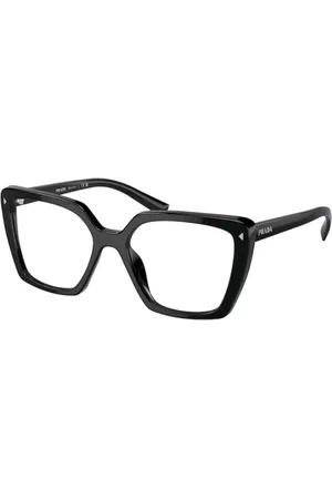 Prada Tilbehør, unisex, Sort, 53 MM, Uld, Stilfulde sorte solbriller