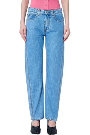 J.W.Anderson Jeans, Dame, Blå, W29, Denim, Twisted Denim Jeans