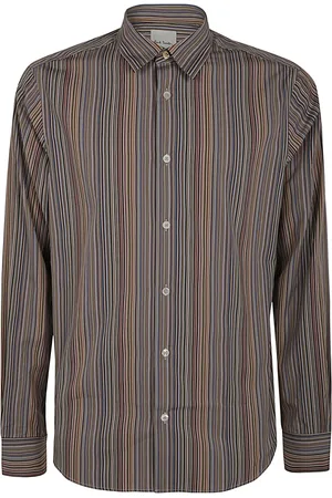 Paul Smith Skjorte, Herre, Flerfarvet, S, Slim Fit Skjorte til Mænd