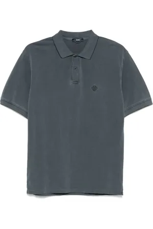 HERNO Top, Herre, Blå, M, Herre Polo Skjorte