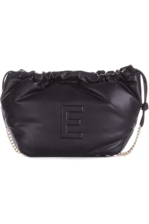 ERMANNO SCERVINO Taske, Dame, Sort, ONE SIZE, Uld, Sort dame taske med frontlogo